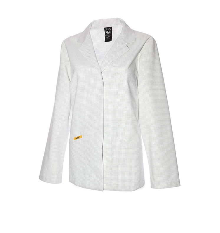ESD Women's Jacket Long-sleeve White