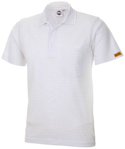 ESD Polo-Shirt White
