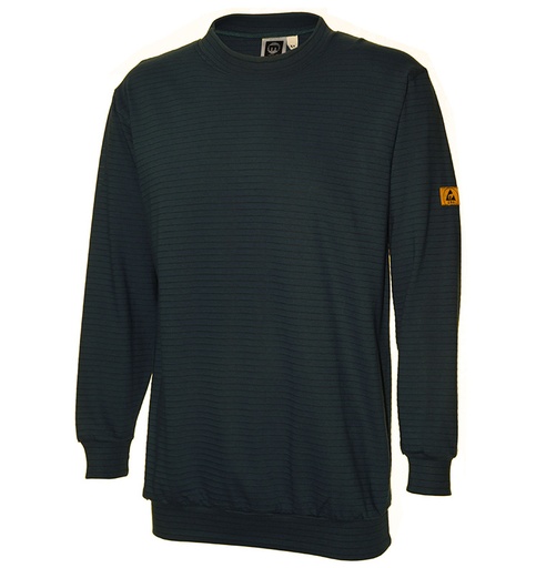 ESD Sweat-Shirt Schwarz