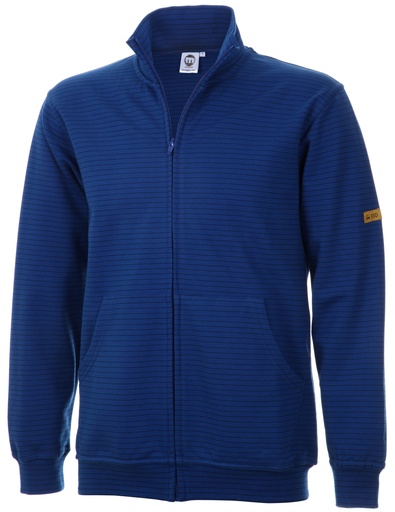 ESD Sweat-Jacket Blue