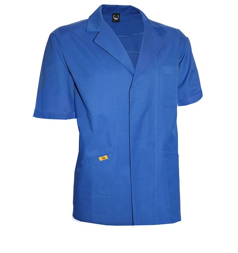 ESD Men's Jacket Short-sleeve Blue