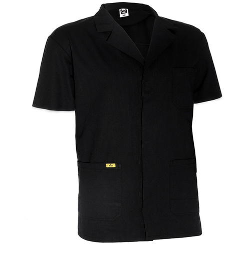 ESD Men's Jacket Short-sleeve Black