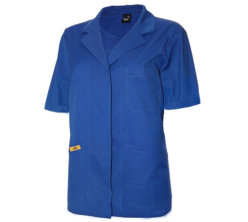 ESD Women's Jacket Short-sleeve Blue